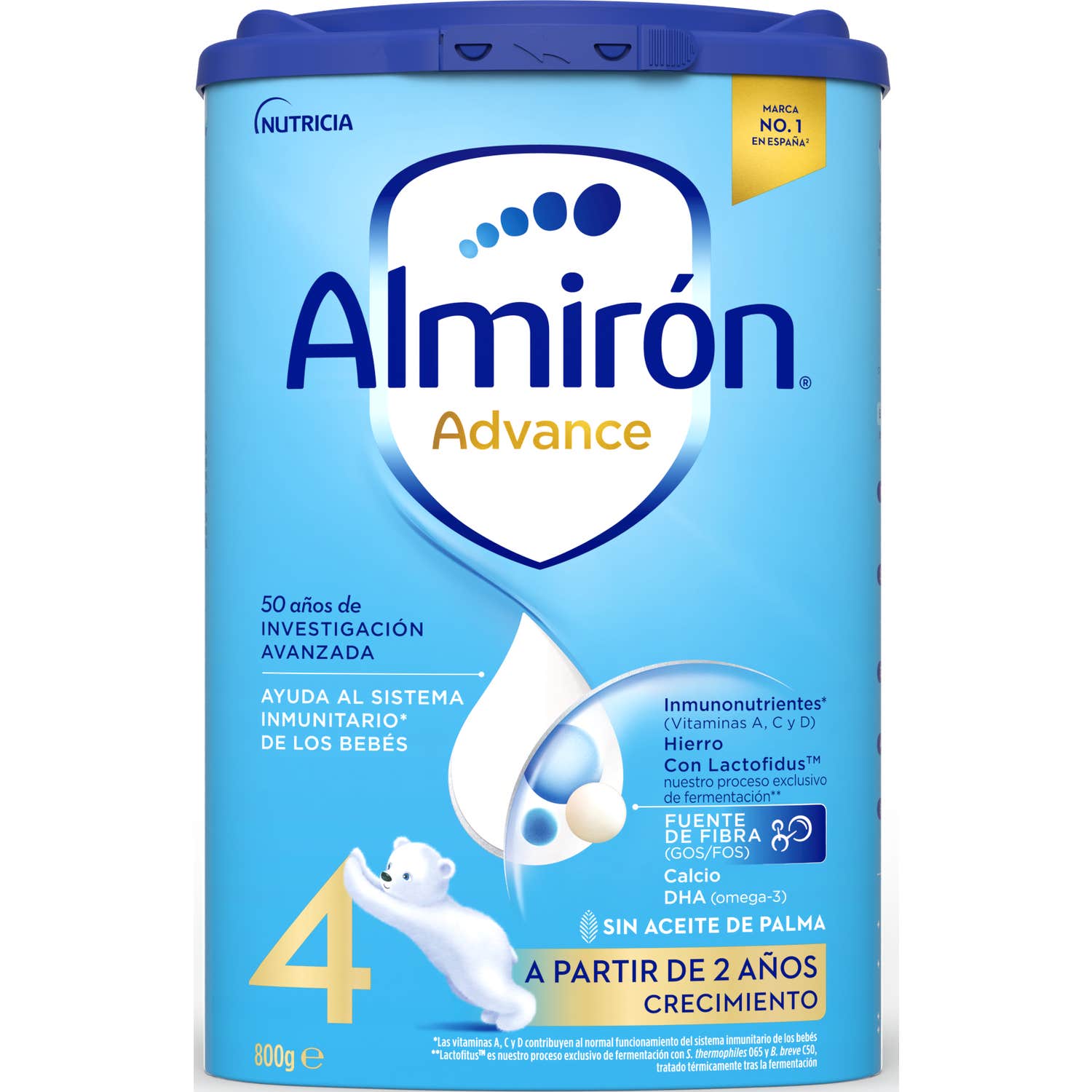 Almirón Advance 4 Lait de croissance 800gr