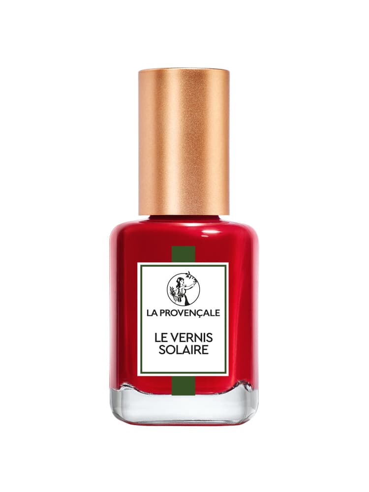 La Provençale Bio Le Vernis Solaire Longue Tenue 13 ml - Couleur : 416 Rouge Tomette